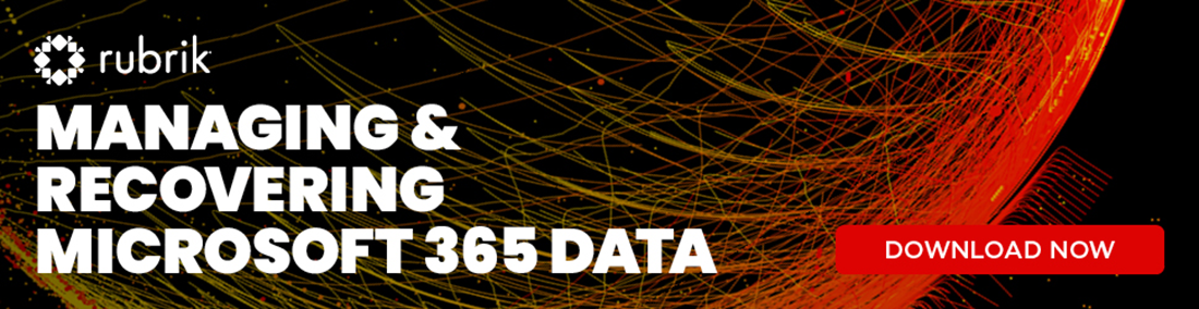 managing & recovering m365 data