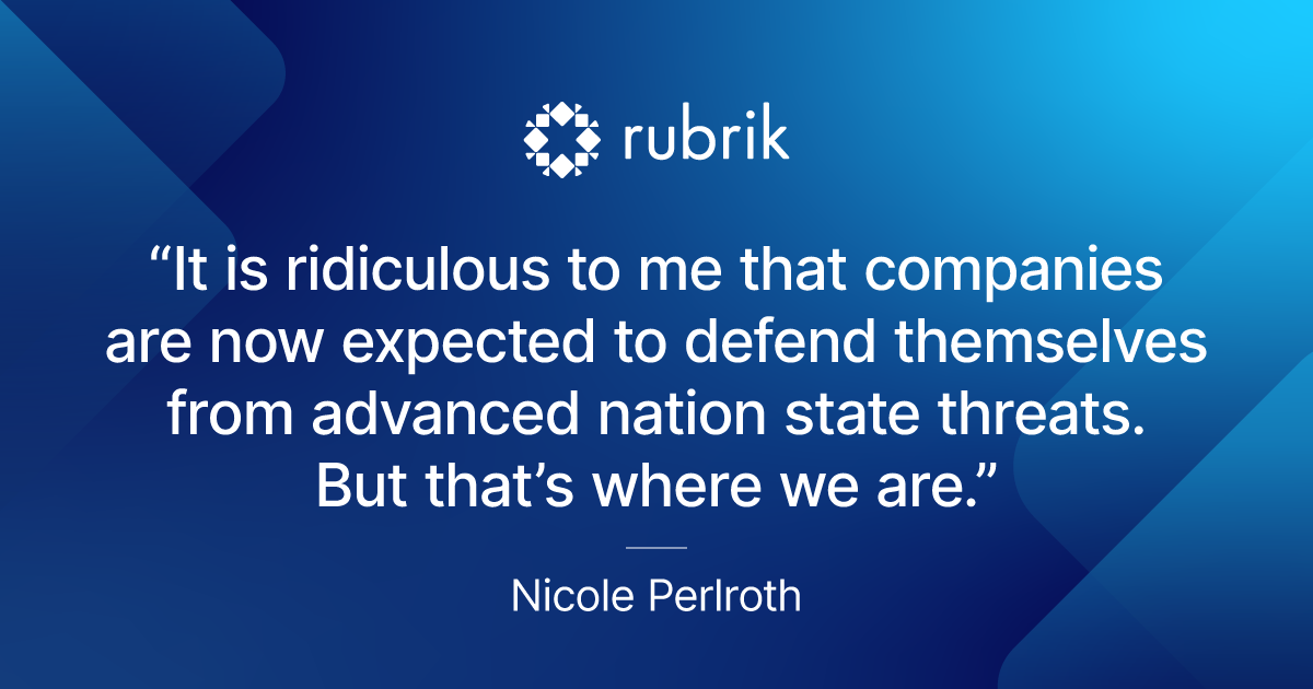 Quote by Nicole Perlroth