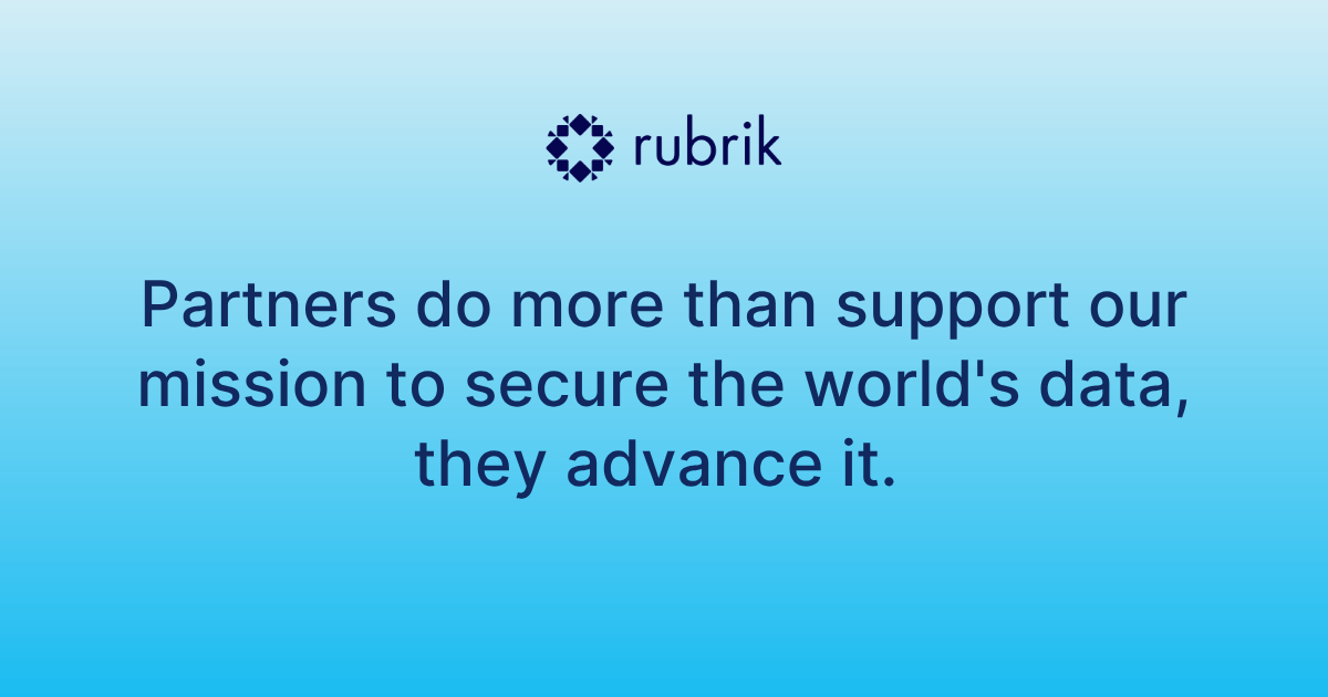 Rubrik R7420 Back Congratulations to the Rubrik 2026 Global Partner Award Winners | Rubrik