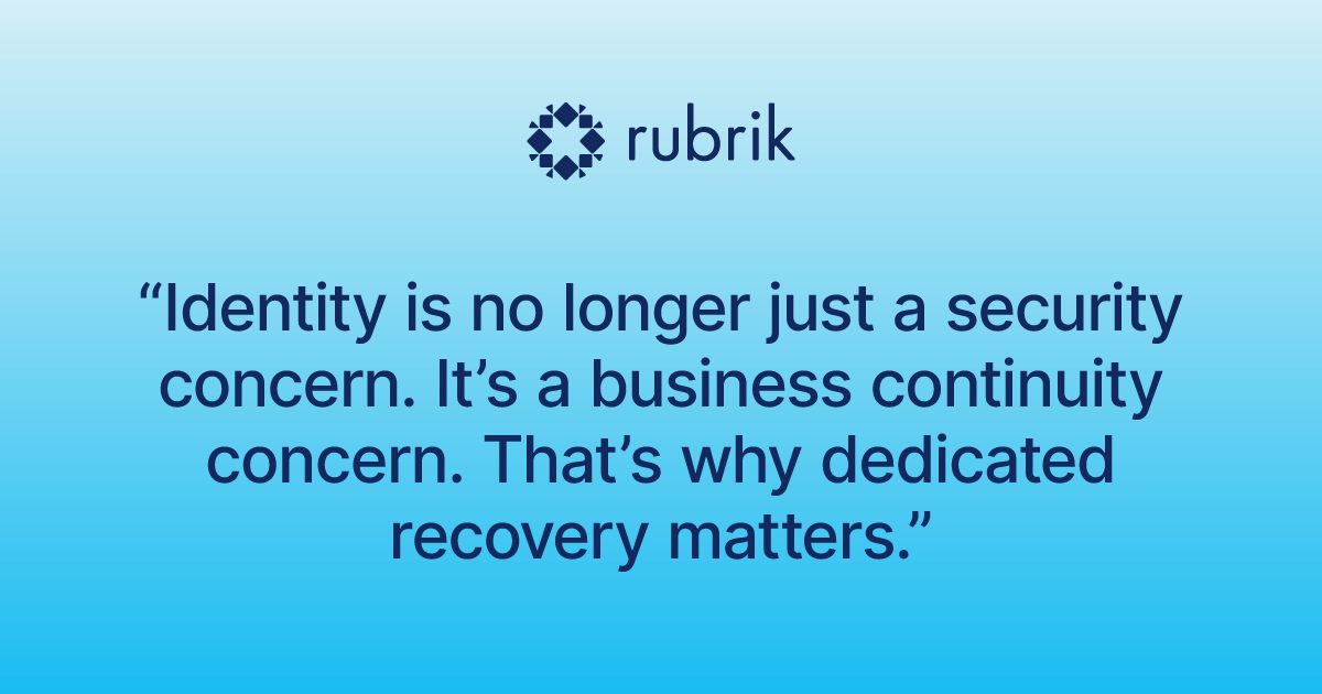 Okta identity recovery