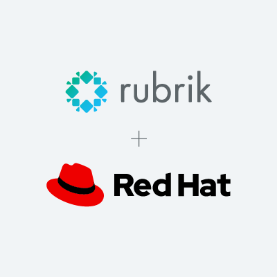 rubrik + Red Hat