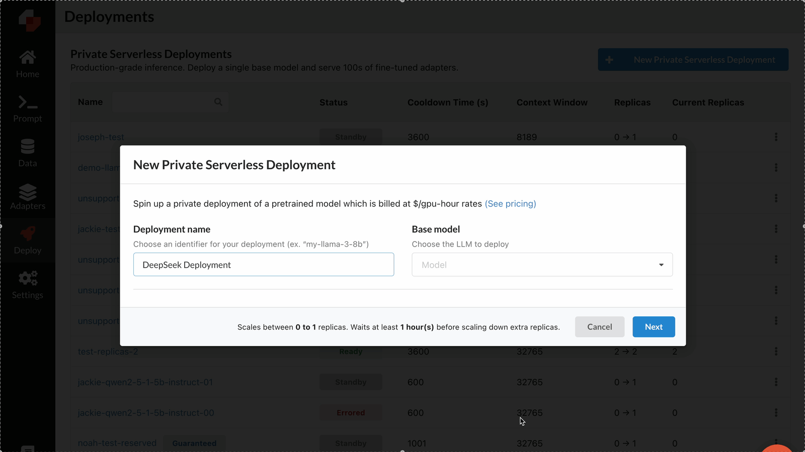 Deepseek Deployment2