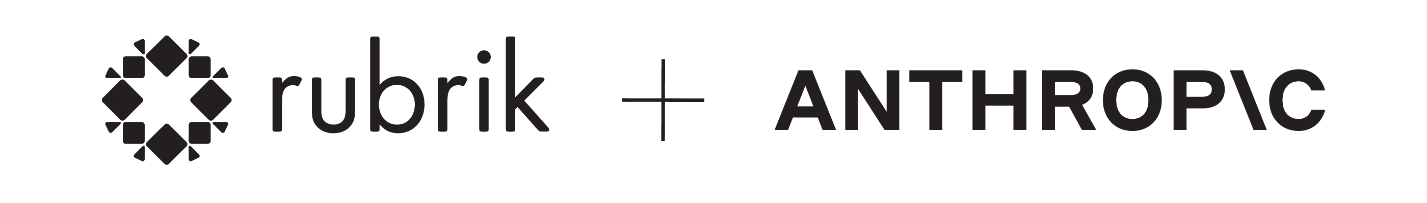 Rubrik and Anthropic logo