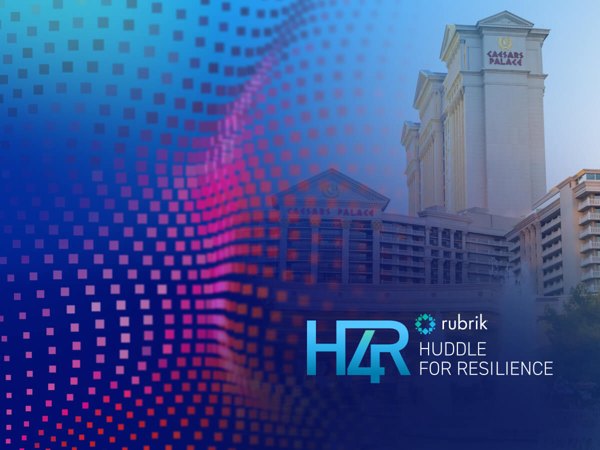 H4R: Rubrik’s Practitioner Huddle for Resilience