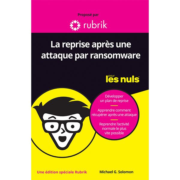 ransomware recovery for dummies ebook cover