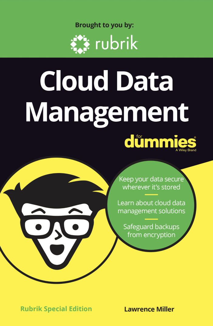 cloud data management ebook cover