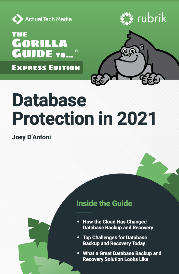 Keys To Database Protection in 2021 | Rubrik