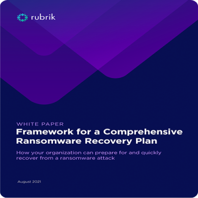 Framework for a Comprehensive Ransomware Recovery Plan