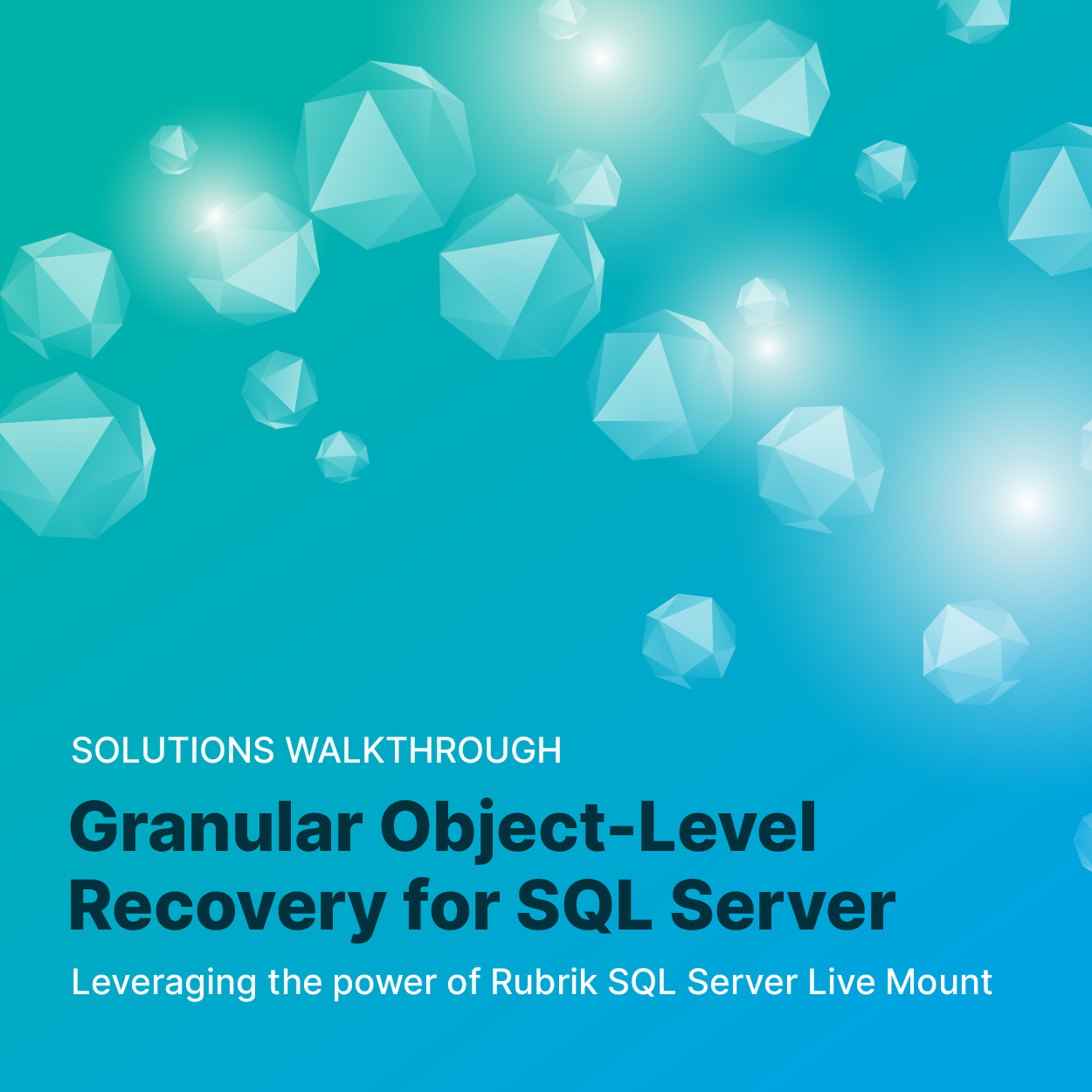 Level Recovery for SQL Server