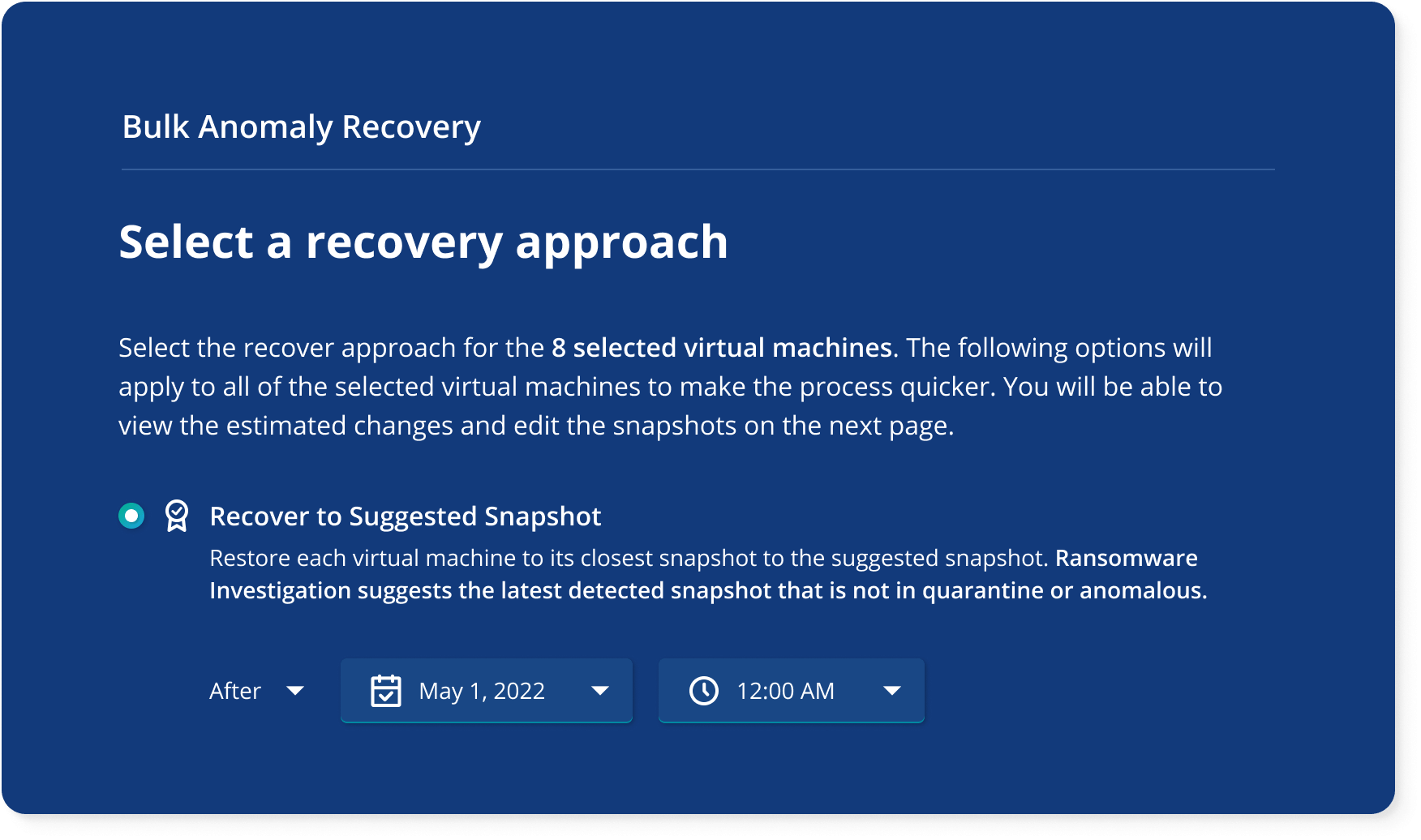 Automatic Backup And Ransomware Reference: Nutanix Ahv Backup Ransomware Recovery
