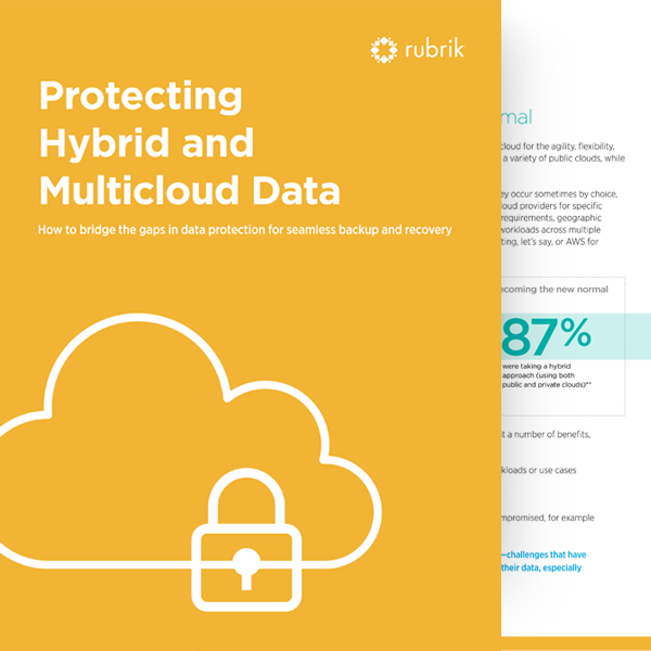 protection des données hybrides et multi-cloud