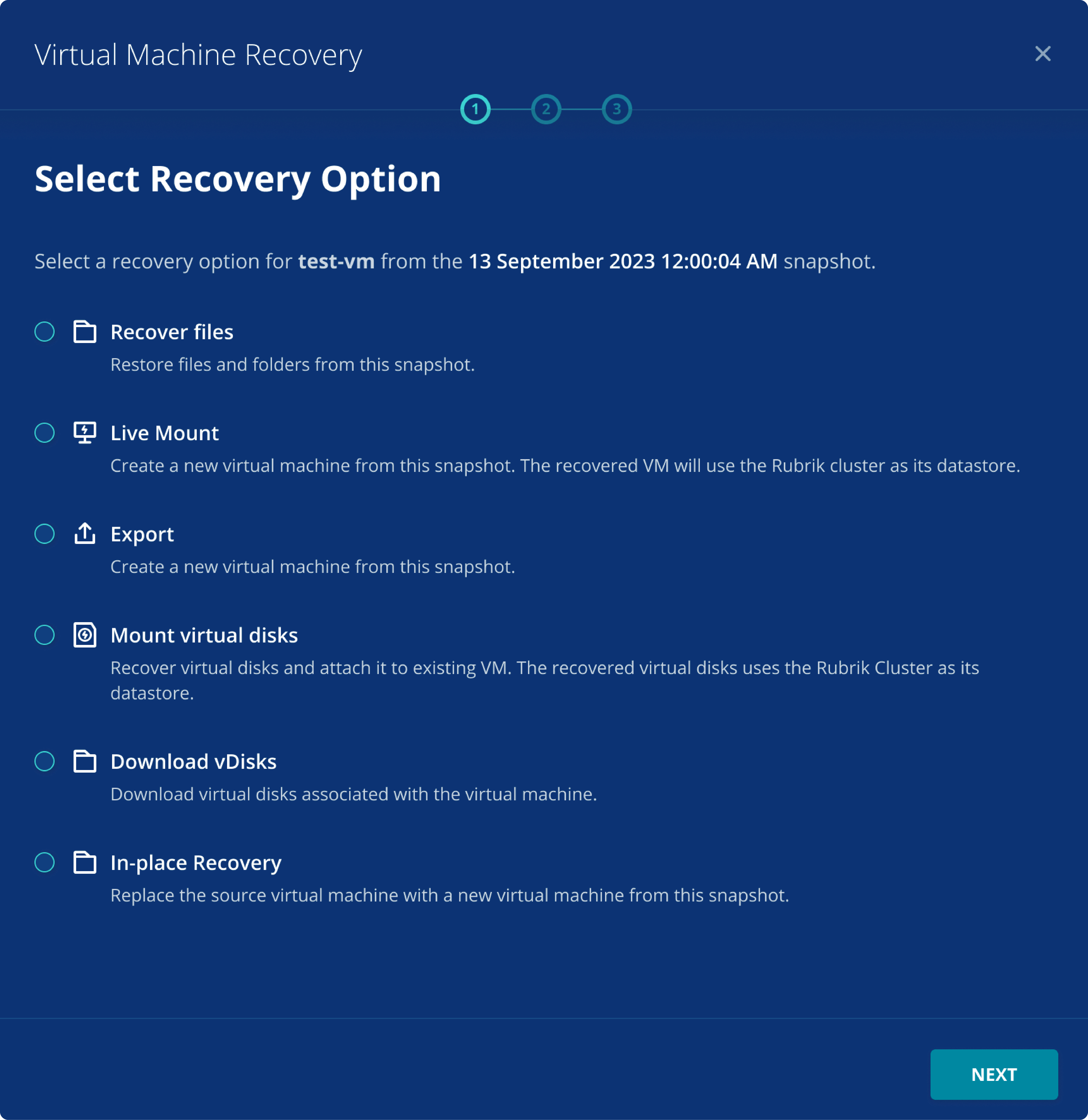 Enable Test/Dev | Rubrik