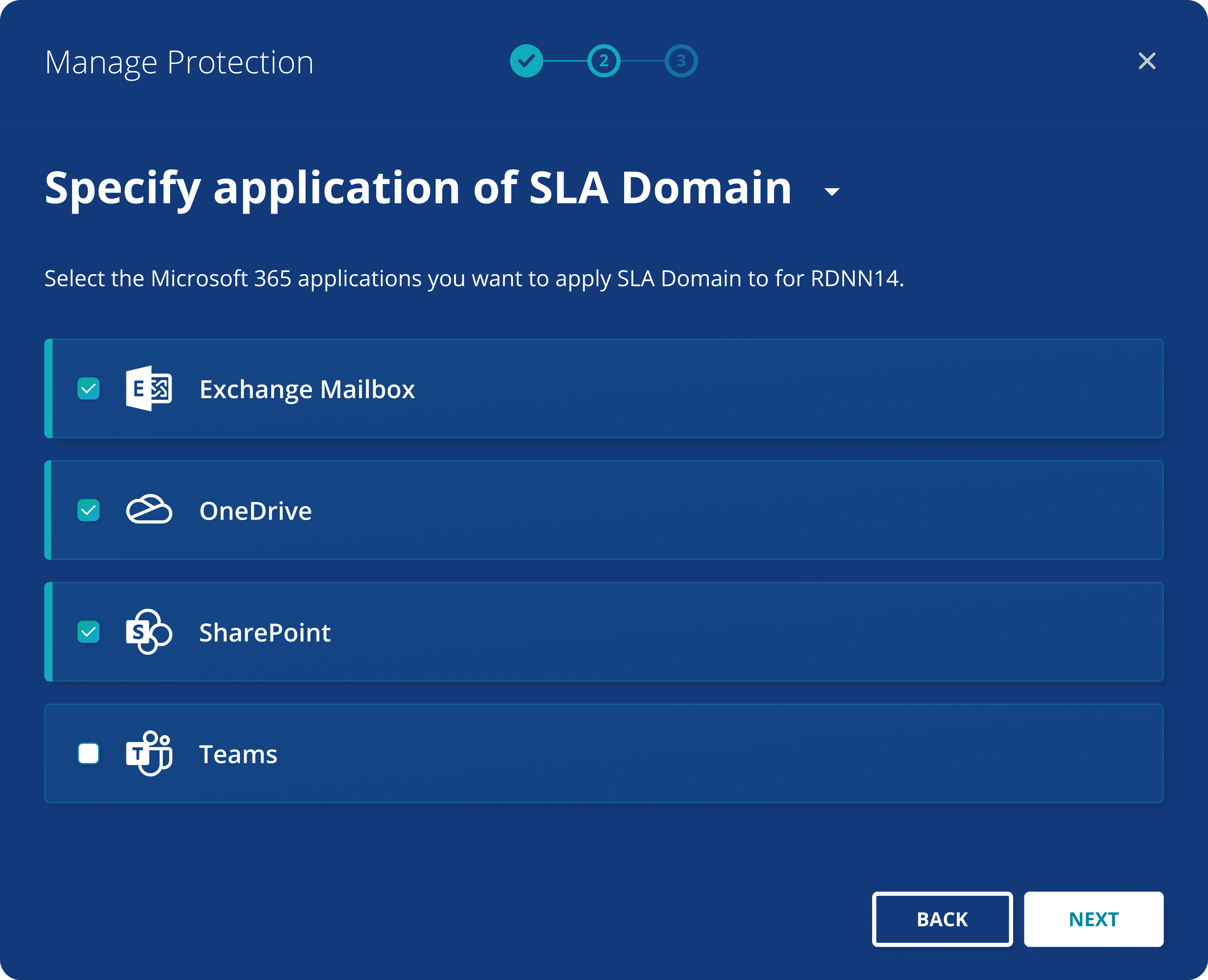 Recover from accidental data deletion