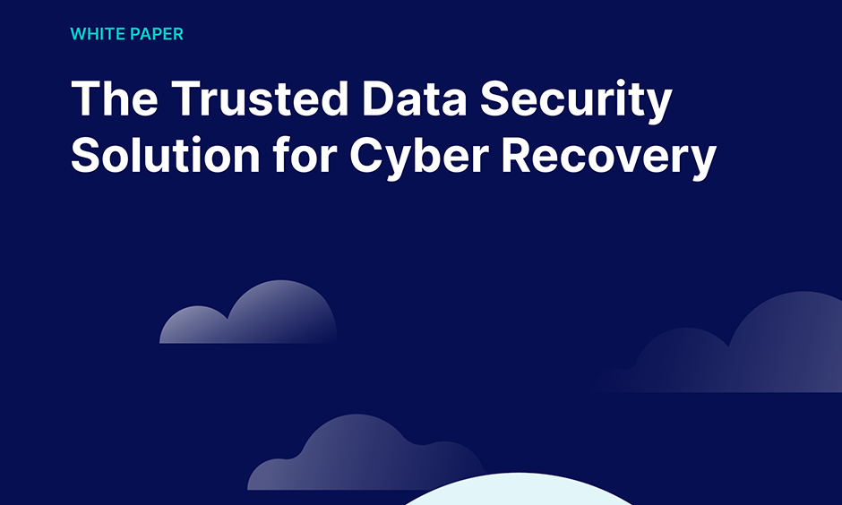 The Trusted Data Security Solution for Cyber Recovery