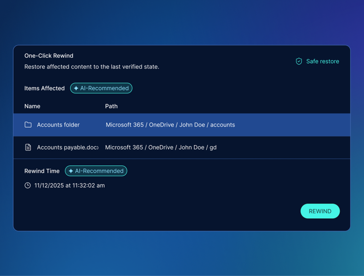 Rubrik Agent Cloud for Microsoft 365 Copilot
