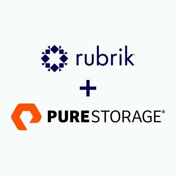 Rubrik Pure Storage